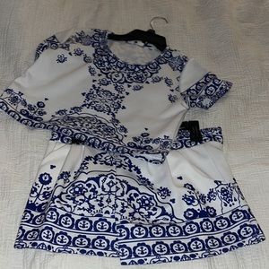 2 Piece Crop & Shorts Set